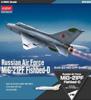 12320 ACADEMY 1/48 MiG-21 PF FISHBED-D **SONDERPREIS**
