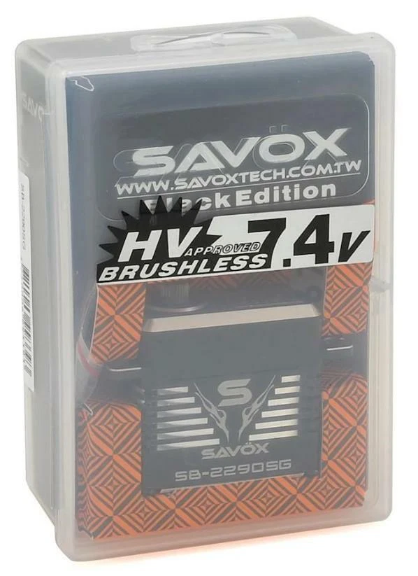 Savox SB-2290SG 2290SG Black Edition Monster Torque Brushless Steel Gear Servo - Image 3 of 3