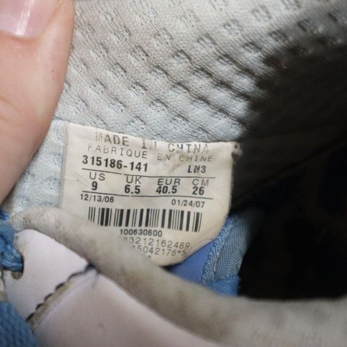 Nike Air Force 1 Premium XXV '07 White Glacier Blue 315186-141 Shoes Women's 9 - Picture 8 of 8