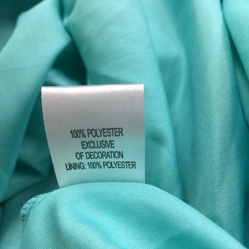 Nuevo con etiquetas Vestido Robbie Bee Noche Cóctel Halter Línea A Talla 14 Mujer Azul Dorado Floral - Imagen 12 de 16