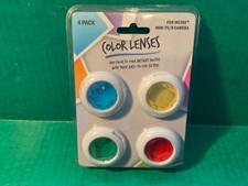 FUJIFILM Co. Color Lenses for INSTAX Mini 7S / 8 Camera 4 colors NEW SEALED 