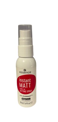 essence Instant Matt Make-Up Setting Spray With Evermat - 1.69 fl oz