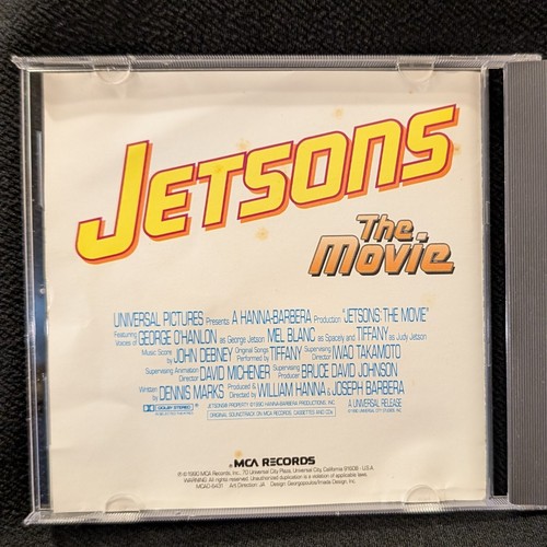 Jetsons The Movie 1990 Original Motion Picture Soundtrack CD Hanna Barbara OOP - Bild 4 von 7