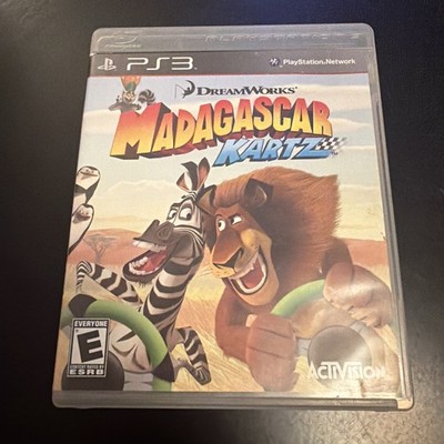 Madagascar Kartz (Sony PlayStation 3, 2009) PS3 Complete CIB, Tested Working