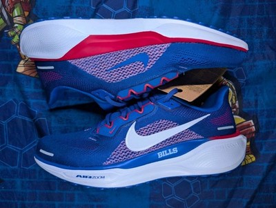 Nike Zoom Pegasus 41 Buffalo Bills Running Shoes Blue FZ5074-400 Size US  NWOB