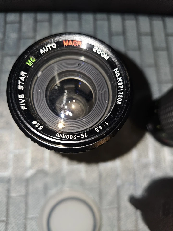 Toyota Five Star Optics 75-200mm And  35-75mm Camera Lenses Plus Filters - Image 2 of 4