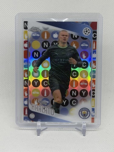 2026 Topps Chrome UCC Erling Haaland Big Apple Refractor Fanatics Fest Exclusive
