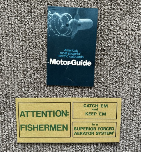 Vtg 70s CHRYSLER Evinrude LOWE Outboard Fishing Motor BOAT Brochure CATALOG LOT - Picture 13 of 13