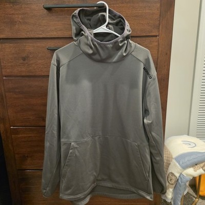 NOMAD Performance Hoodie Gray Men's Large L Pullover Stretch Hunting Outdoor