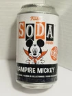 Funko Vinyl Soda: Disney - Vampire Mickey - New Sealed 1/15000 Find The Chase