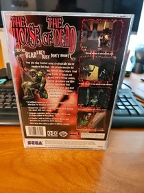 MINT! TESTED! House of The Dead (Sega Saturn 1998) CIB Complete in Box