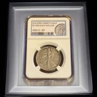 1935-D / WALKING LIBERTY HALF DOLLAR [DVC-6596-001] (VINTAGE) KEEPSAKE SLAB / EF