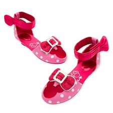 Disney Parks Minnie Mouse Costume Dress Up Shoes for Kids 7/8 Pink