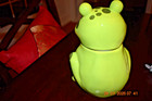 Vintage Pacific Giftware Frog Toad Glossy Ceramic Treat Cookie Storage no 13160 — photo 3