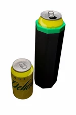 Double Can Tactical Drink Holder With Easy Reload Feature - Green Ring