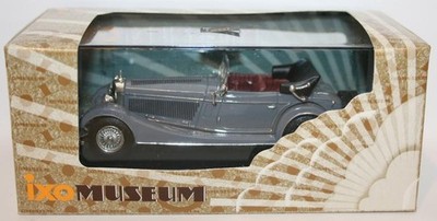 Ixo 1/43 Scale - MUS044 - Mercedes Benz SS 1933 - Grey