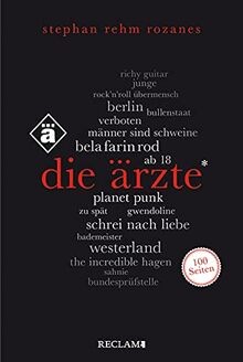 Die Ärzte. 100 Seiten (Reclam 100 Seiten) von Rehm Rozan... | Buch | Zustand gut