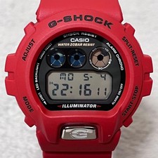 Casio G SHOCK DW 6900TR Red Mens Wristwatch Casual Sport Timepiece Gear