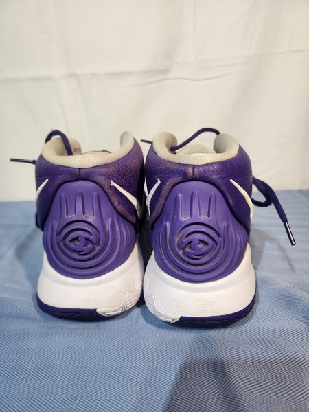 Talla 13 Nike Kyrie 6 TB Promo Zapatos Hombre Field Purple/ Blanco-Blanco CW4142-500 4