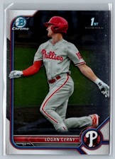 2022 Bowman Chrome #BCP-120 Logan Cerny  Prospects