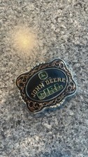 JOHN DEERE GIRL Women's WESTERN STYLE BELT BUCKLE great Condition See Photos