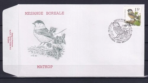 [LM79359] Belgium N°2695FDC Buzin Birds First Day Cover COB € 6,00 SUPERB