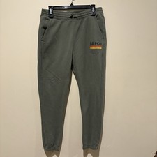 Abercrombie  Fitch Boy's Youth Olive Green Jogger Pants Size 17/18