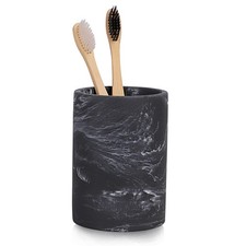 Toothbrush Holder for Bathroom Marble Look, Toothbrush and Toothpaste Holder,...