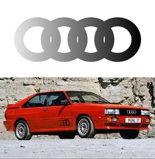 Audi Urquattro Tür Aufkleber Schutzlaminat und Fade Effekt (2stk.) High Quality