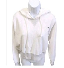 Abercrombie Fitch Logo Pullover Sweatshirt Hoodie Cropped Womens S 90s 4