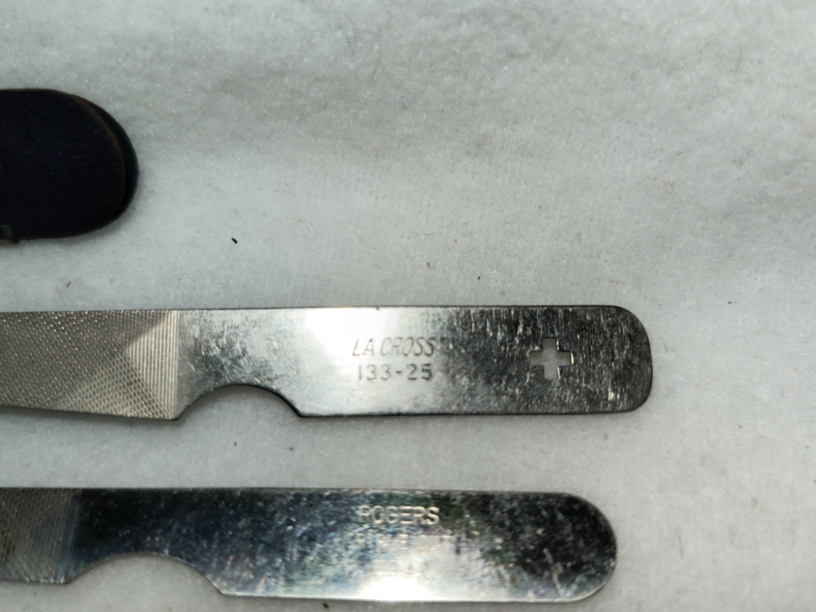 Vtg. Lacrosse Stainless Steel Nail Manicure Pedicure File Rogers Millers Forge