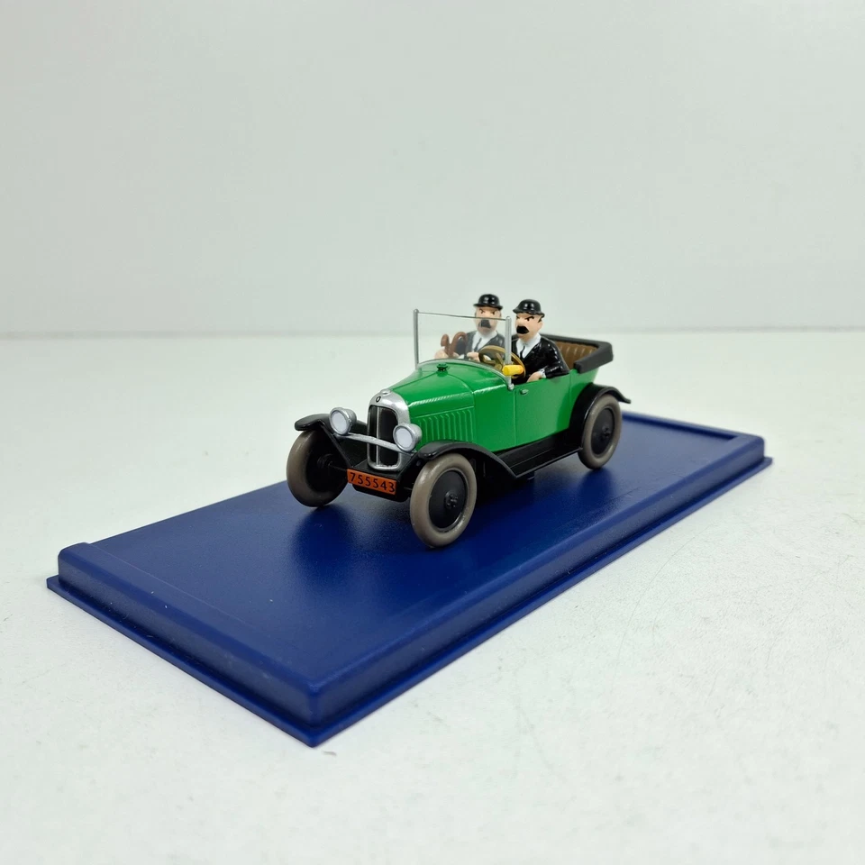 1/43 Coche car auto voiture Tintin Citroën 5cv Dupont Pays l'or noir Atlas - Imagen 2 de 4