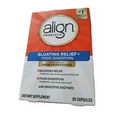 Align Probiotic Bloating Relief 28 CT EXP 2026+