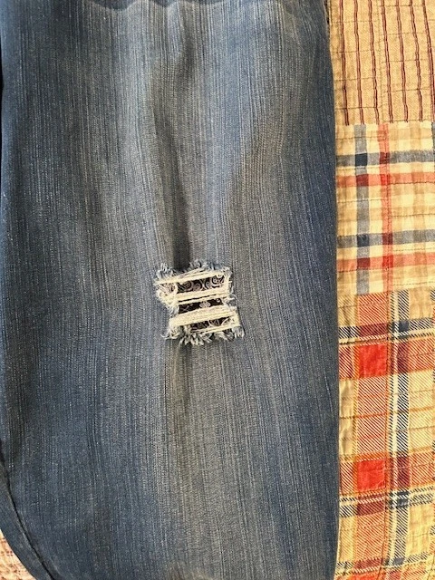 Mono vaquero harapiento Lane Bryant talla 18 (XL-2XL) usado Foto 4 de 4