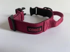 KONG Max HD Red Textile Neoprene Padded Dog Collar Size Medium 15-19" Handle
