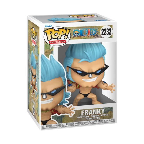 Funko Pop! One Piece - Franky with Sunglasses #2232 with Protector - New