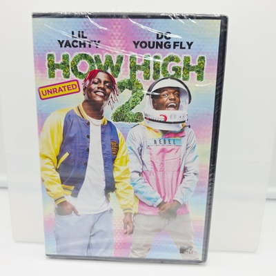 #ad How High 2 DVD 2019 Unrated Lil Yachty DC Young Fly MTV Comedy Film $9.97