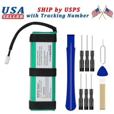 NEW Battery GSP1029102A for JBL Charge 3 2015 P763098 Bluetooth Wireless Speaker