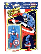 Kenner Marvel Legends Retro Captain America Boxed 3.75