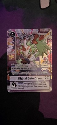 Digimon TCG Digital Gate Open P-206 NM BANDAI CARD GAMES FEST 25-26 (English)