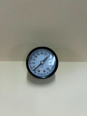 Swimming Pool Filter Pressure Gauge 1/4'' Back Mount Thread  60 PSI Pool Filter