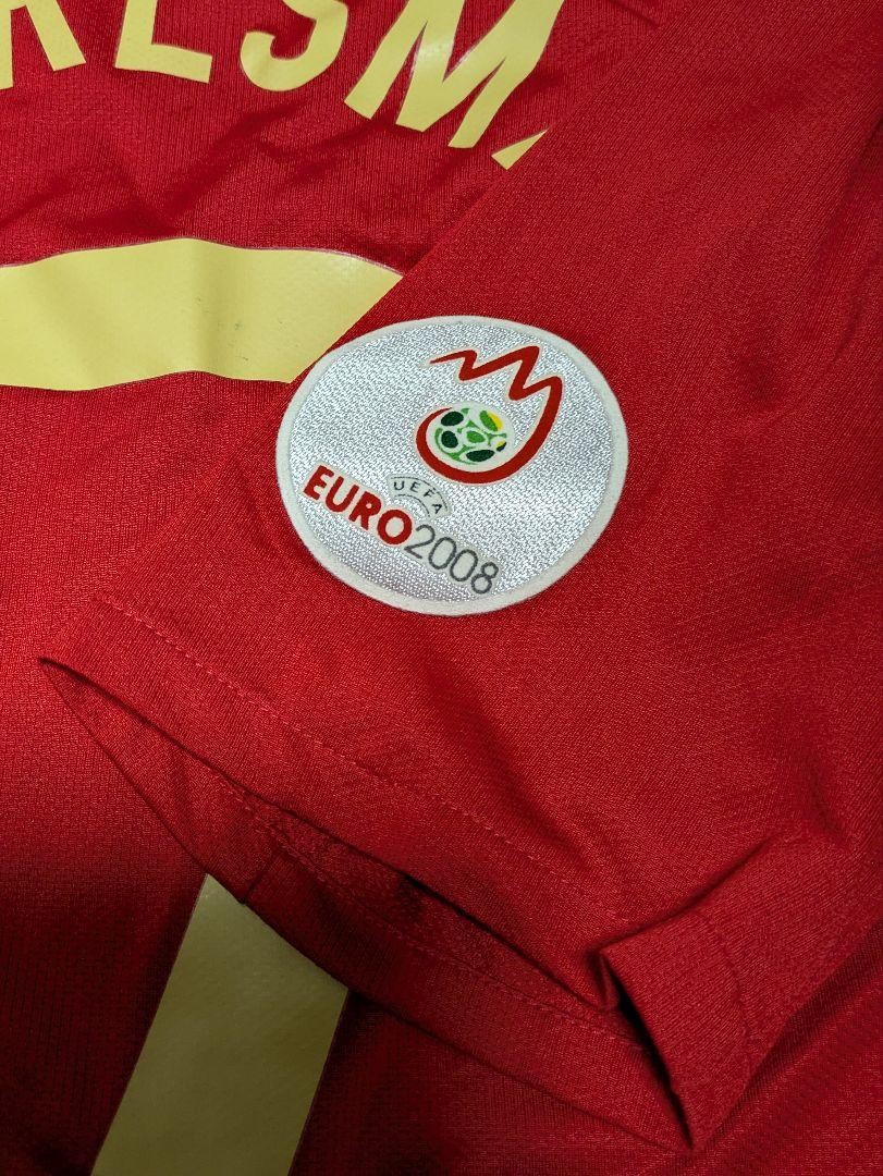 ポルトガル代表 17 XL　クアレスマ　EURO2008 パッチ、タグ付き Nike Portugal 17 Quaresma Euro 2008 XL Jersey with Patch