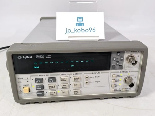 HP Agilent 53181A RF Frequency Counter 1.5 GHz 10 Digit Universal Counter R3491