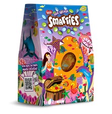 Smarties Milk Chocolate Sea Splash Easter Egg 226g with Smarties Tubes