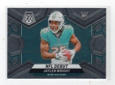 2024 PANINI MOSAIC #280 JAYLEN WRIGHT RC FOOTBALL CARD