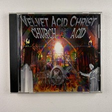 Vintage Velvet Acid Christ CD Church Of Acid Industrial EBM Denon Records 1994