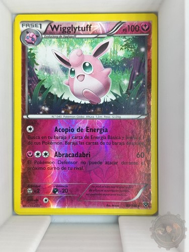 Wigglytuff 89/146 Rare XY Base Set Pokemon Reverse Holo (Spanish)Lightly Played