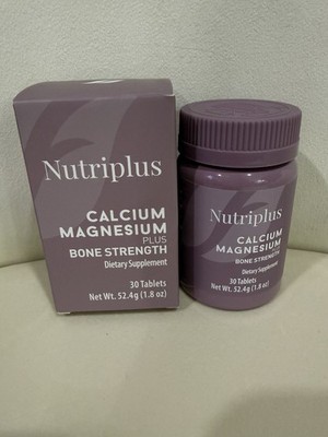 Nutriplus Calcium Magnesium Plus Bone Strength 30 Tablets.
