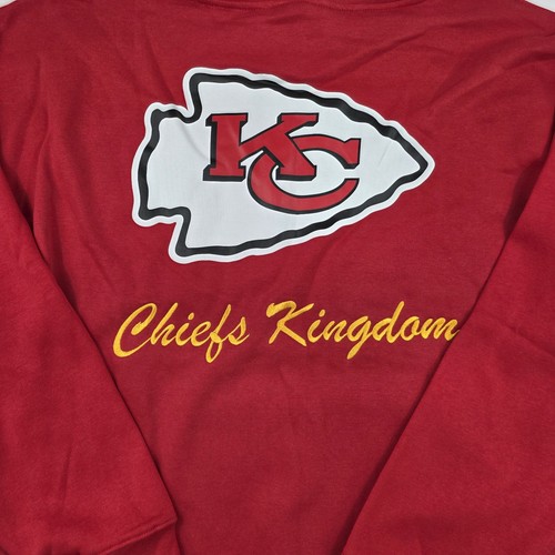 NFL Team Apparel Kansas City Chiefs Hoodie Men’s Size XL Red NWT - Picture 7 of 7