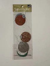 Jolee's Boutique Christmas Scrapbook Cutouts - New In Package - 6pc Ornament